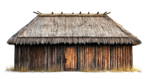 中世纪木制谷仓