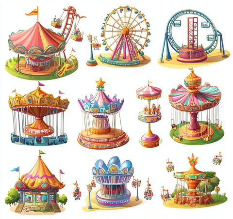 游乐园设施图标