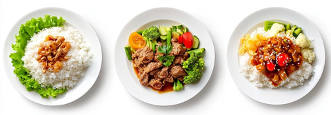 泰式牛肉蔬菜饭