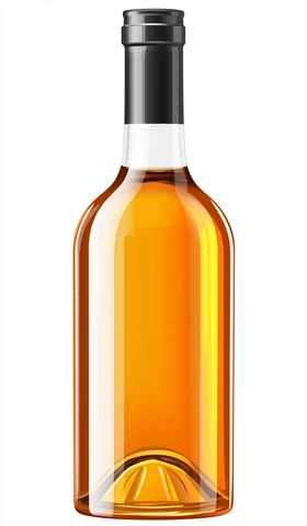 白葡萄酒瓶
