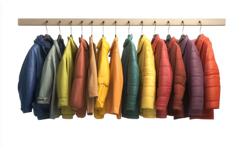 彩色外套挂衣架