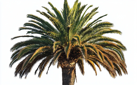 棕榈树剪影