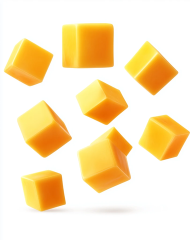 芒果红奶酪方块