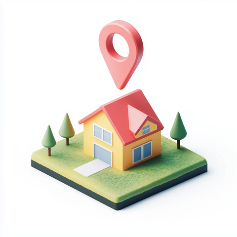 房屋定位图标