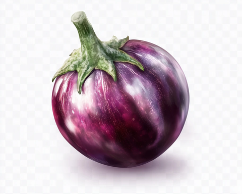 茄子透明背景图