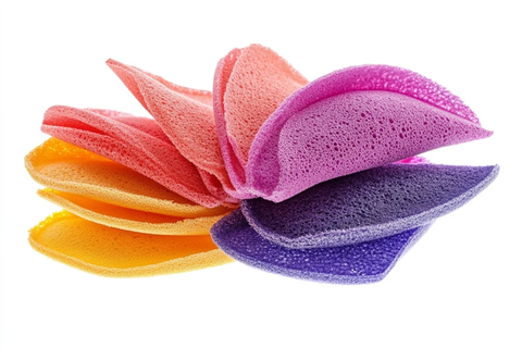 彩色清洁海绵