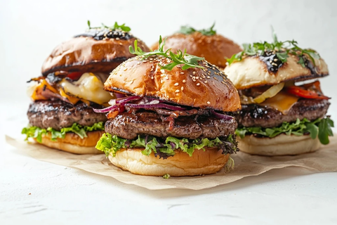 九种美味快餐汉堡