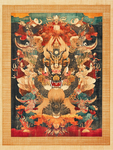 神秘的宗教唐卡