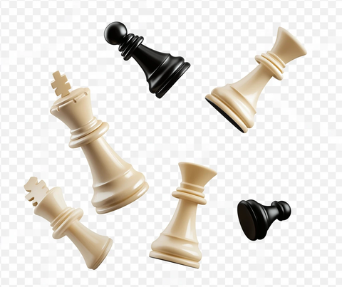 国际象棋棋子透明背景