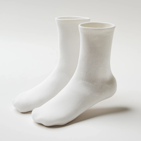 白色袜子高清摄影