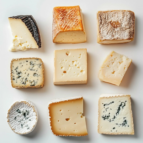 奶酪白底摄影