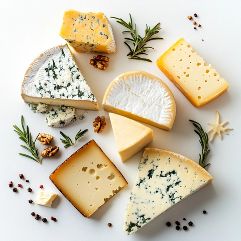 奶酪白背景摄影