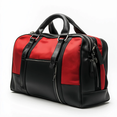 黑色红色旅行包