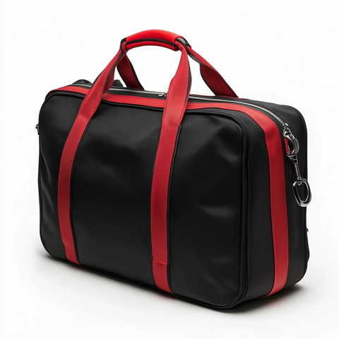 黑色红色旅行包