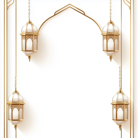 金色悬挂灯笼