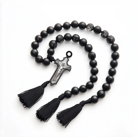 黑珠透明石念珠