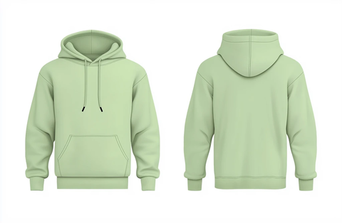 C-department绿色连帽衫