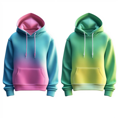 街头风连帽衫与运动鞋