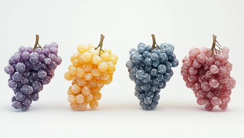 四色葡萄束