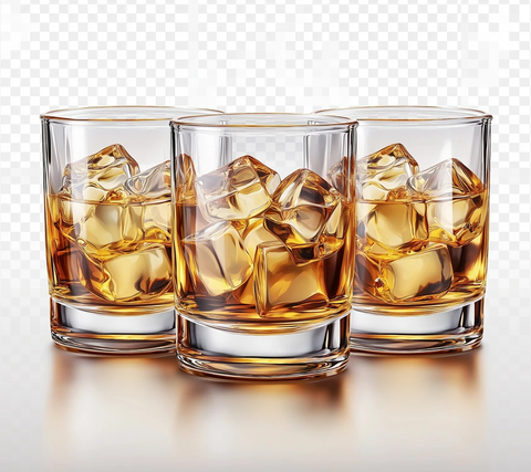 威士忌冰立方玻璃杯