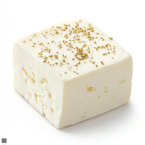 白奶酪金粉方块