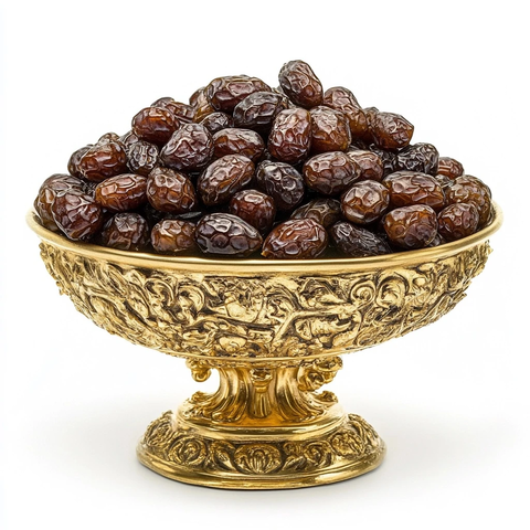 黄金碗中的枣堆