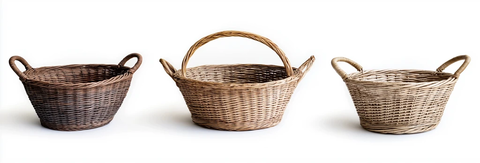 三款不同风格篮子