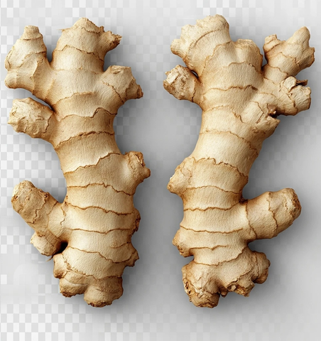 生姜根透明背景