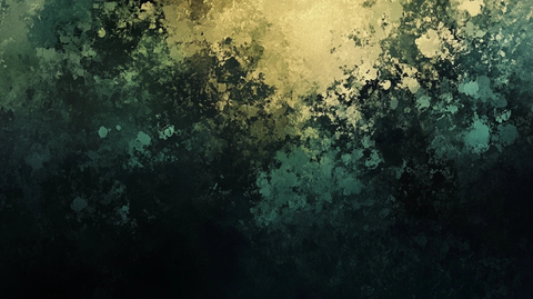 金色光芒穿透抽象形状