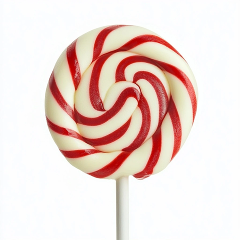 红白漩涡棒棒糖