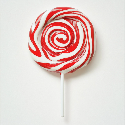 红白漩涡棒棒糖