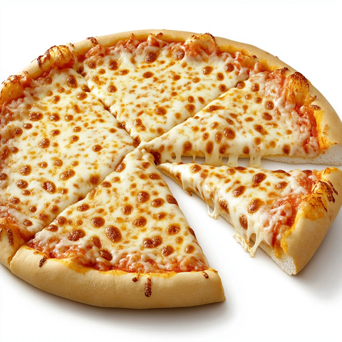 奶酪披萨切片