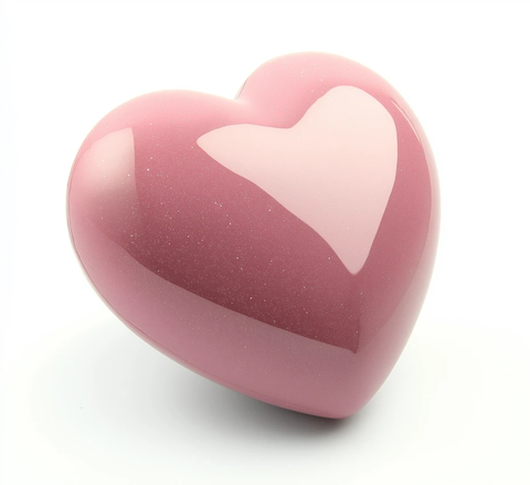 3D粉色心脏