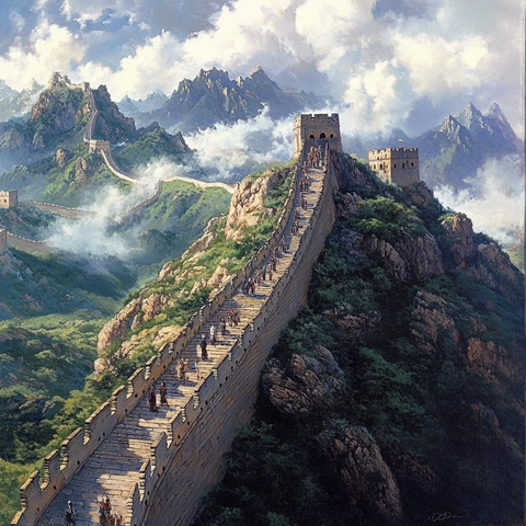 历史长卷里的长城行