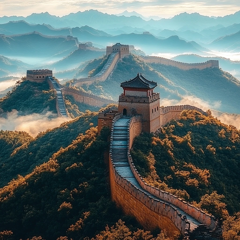 雾霭长城