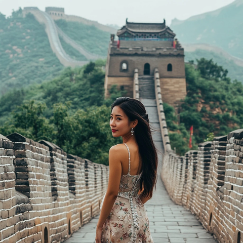 佳人长城