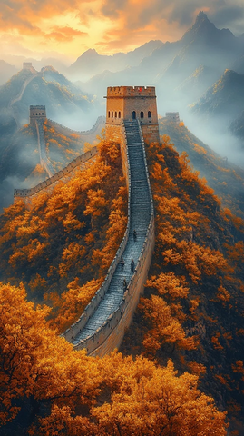金秋长城