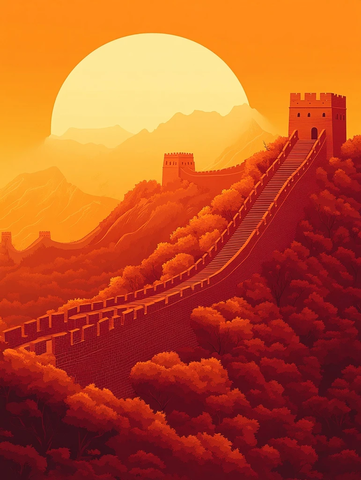落日长城