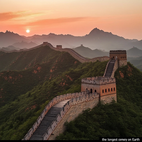 日出长城