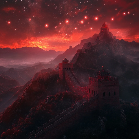 星夜长城