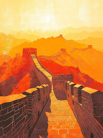 金色长城辉