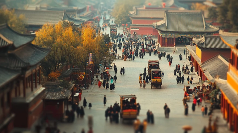 古街的繁华旧影