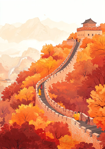 秋日长城