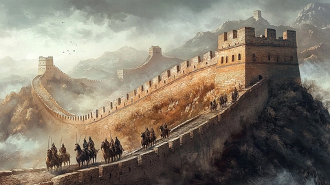 古代长城守卫