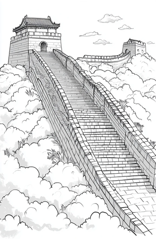 云端之上的长城