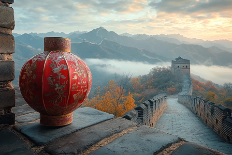 长城古韵花瓶