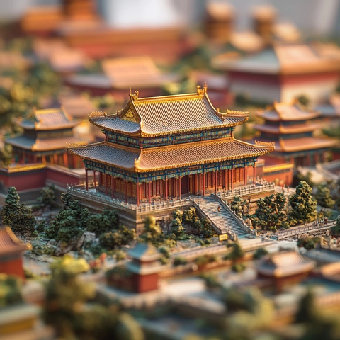 紫禁城微缩景观