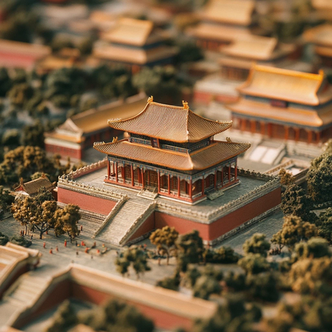 紫禁城微缩景观