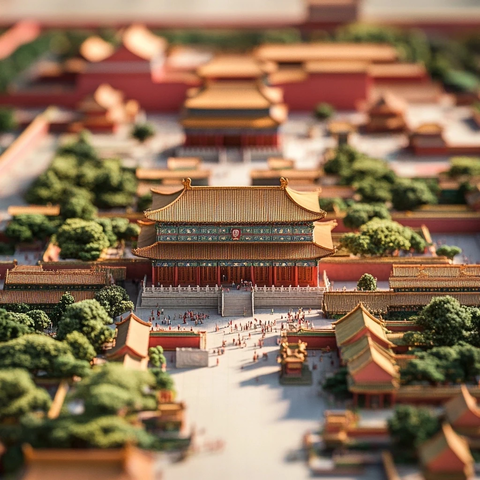 紫禁城微缩景观