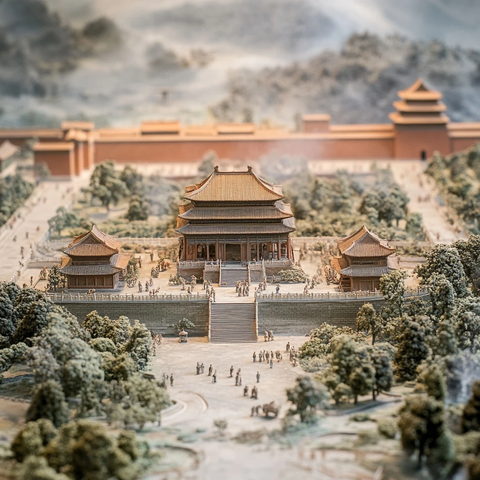 紫禁城微缩景观